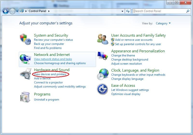 Cách chia sẻ máy in Win 10 qua mạng LAN bằng Control Panel