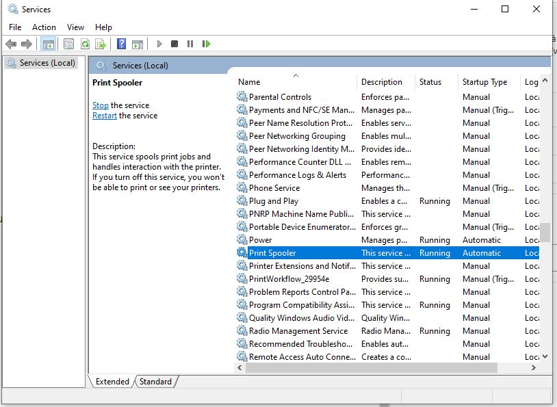 Hướng dẫn khắc phục lỗi không in được file Excel và Printer is not available