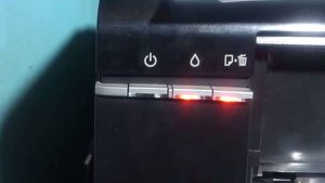 Lỗi máy in báo đèn đỏ