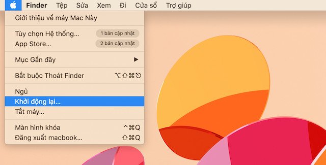 Alt: Hình ảnh minh họa cách khởi động lại máy tính trên hệ điều hành Windows.