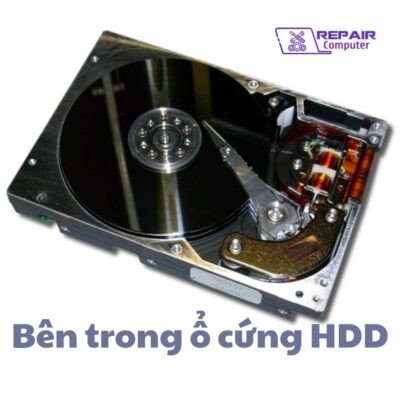 Bên trong ổ cứng HDD