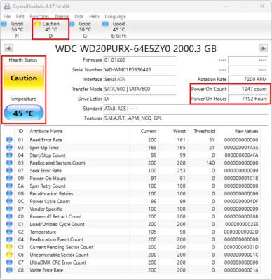 Cài đặt CrystalDiskInfo
