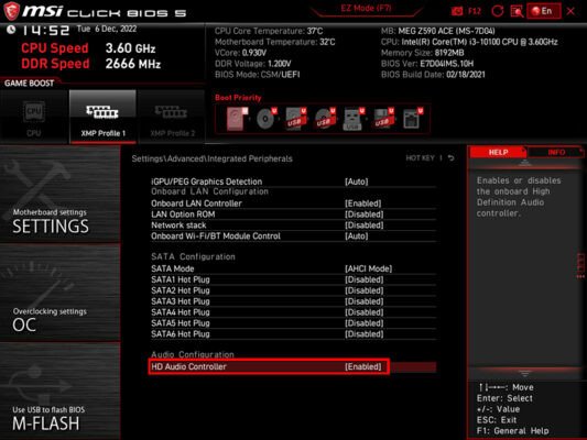 Kiểm tra BIOS