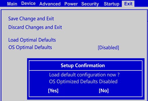 Kiểm tra và reset BIOS/UEFI
