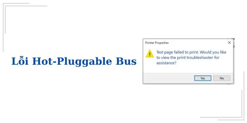 Lỗi kết nối máy in