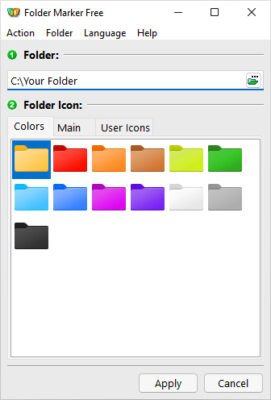 Phần mềm quản lý icon thư mục