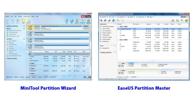 Phần mềm sửa lỗi phân vùng