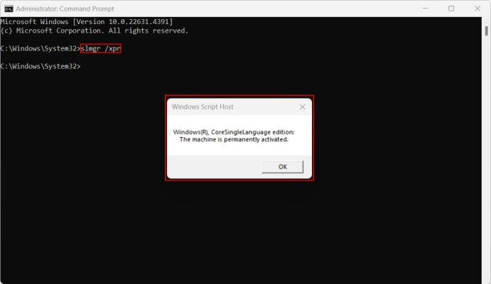 Sử dụng Command Prompt (CMD)