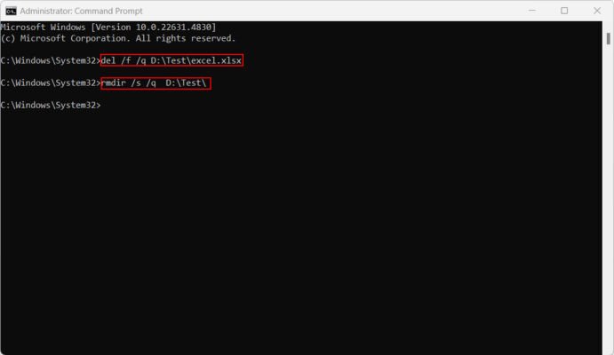 Sử dụng Command Prompt để thay đổi quyền truy cập