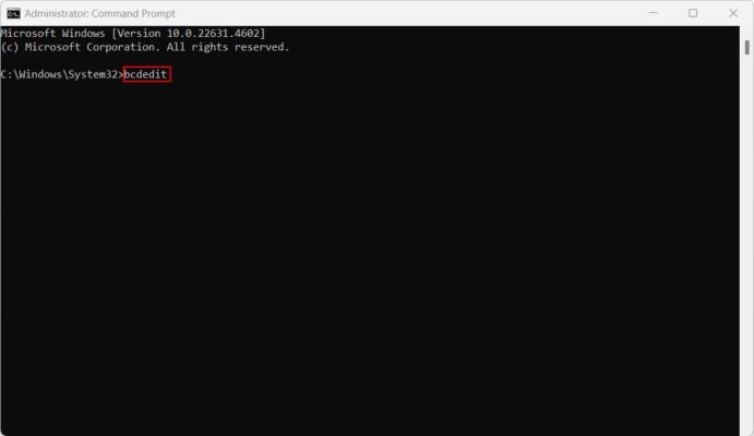 Sử Dụng Command Prompt Để Xóa Mục Boot Dư Thừa