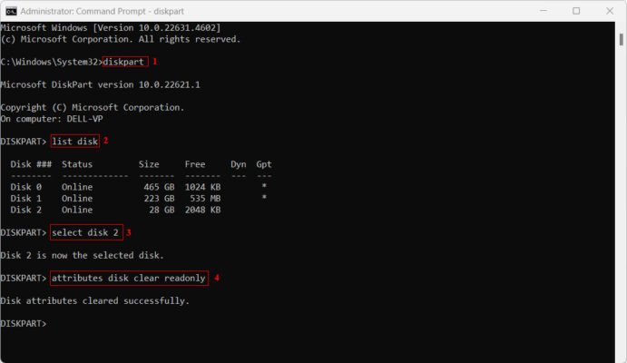 Sử dụng Command Prompt
