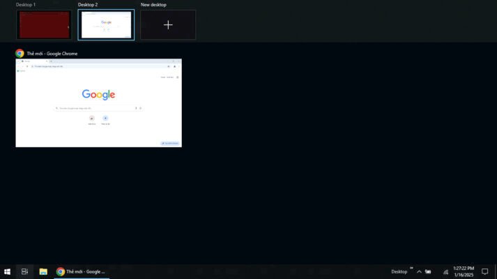 Sử dụng Task View
