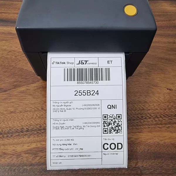 lựa chọn máy in đơn hàng tiktok shop tối ưu hiệu quả với driver chuẩn