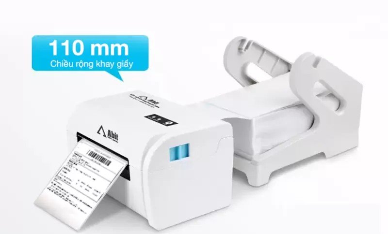 Máy in đơn hàng Abit Q900 nhìn từ góc cạnh