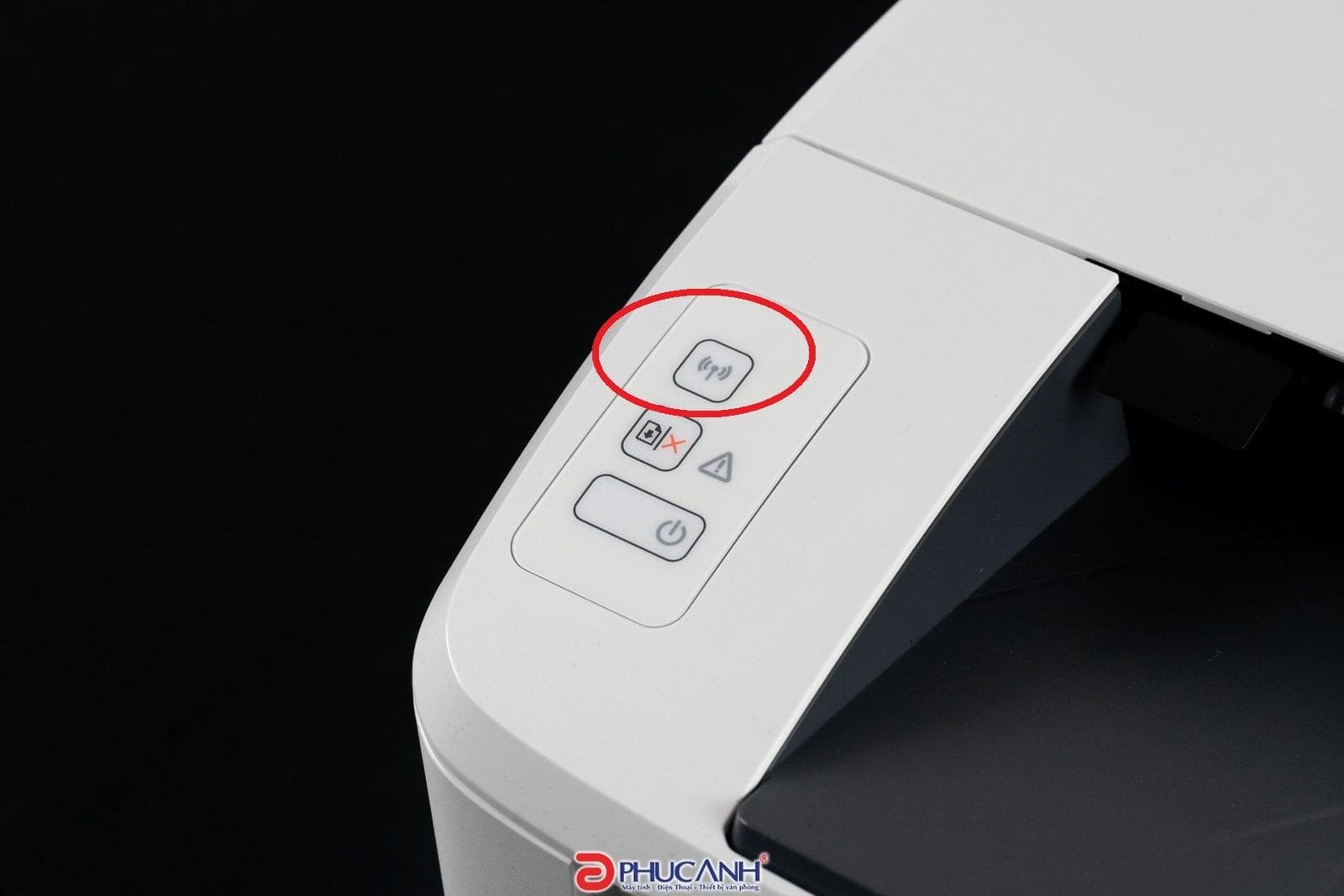 Nút Wifi Direct trên phiên bản HP LaserJet Pro M15w