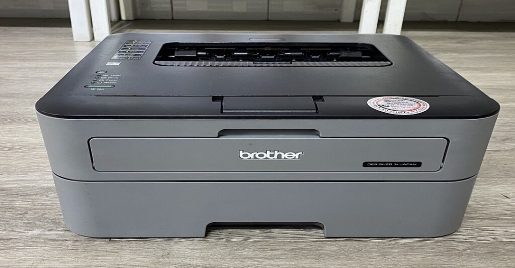 Khay giấy và cách đặt giấy A5 vào máy in Brother