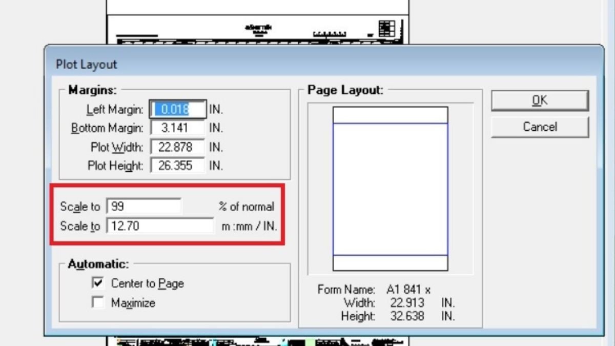 Tầm quan trọng của việc in bản vẽ trong MicroStation V8i