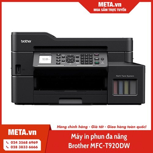 Máy in phun đa năng Brother MFC-T920DW với các bình mực lớn