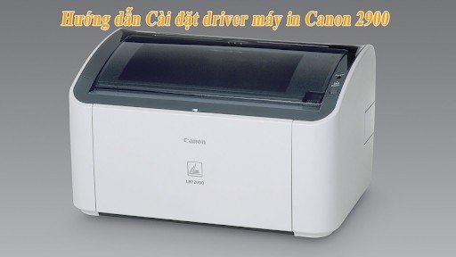 Sơ đồ minh họa vai trò của driver Canon 2900 trong việc kết nối máy tính và máy in, đảm bảo truyền tải lệnh in hiệu quả