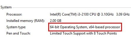 Kiểm tra phiên bản Windows 64 bit đang sử dụng trên máy tính