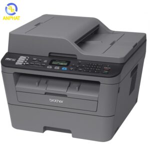 Khay giấy và bảng điều khiển của máy in Brother MFC-L2701DW