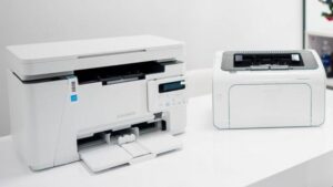 Giao diện cài đặt chế độ in: nháp, tiêu chuẩn, chất lượng cao