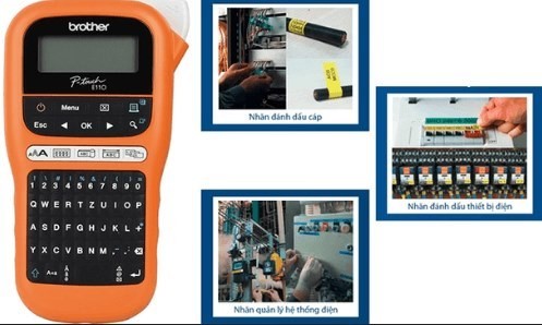 Hướng dẫn sử dụng cơ bản máy in nhãn cầm tay Brother PT-E110