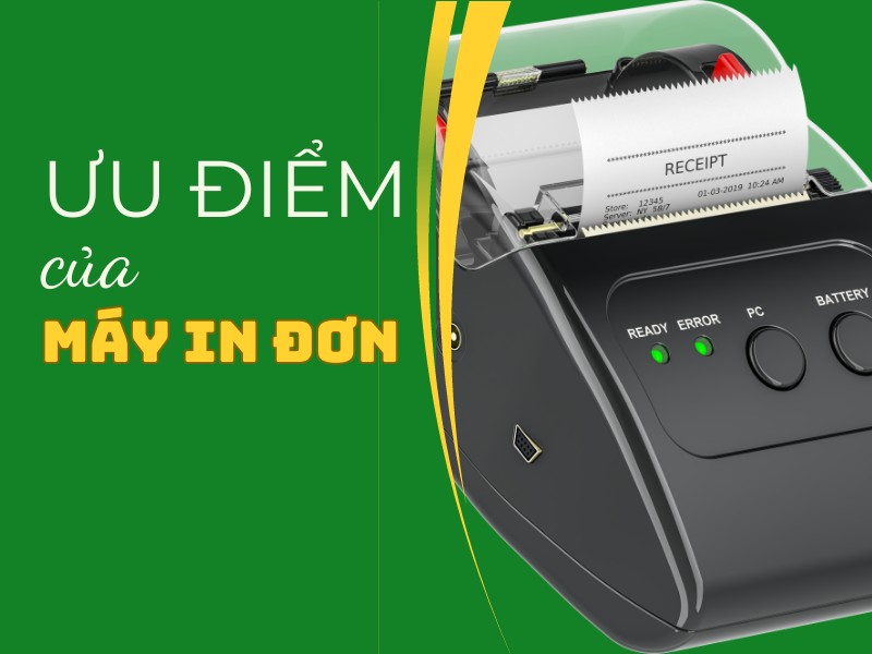 Máy in bill giúp tăng tính chính xác và hiệu quả quản lý