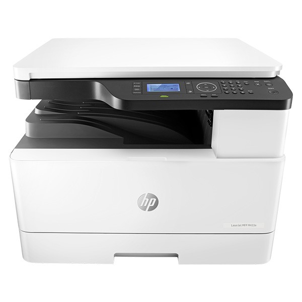 Hình ảnh tổng thể máy in HP LaserJet M433A đa năng khổ A3 với thiết kế hiện đại