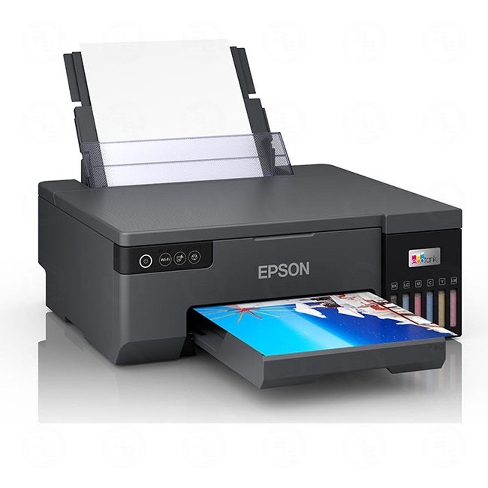 Máy in phun 6 màu Epson L8050 với thiết kế hiện đại và hệ thống mực tích hợp