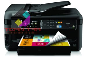 Máy in đa năng Epson Workforce 7610 khổ A3 nhìn từ góc trước