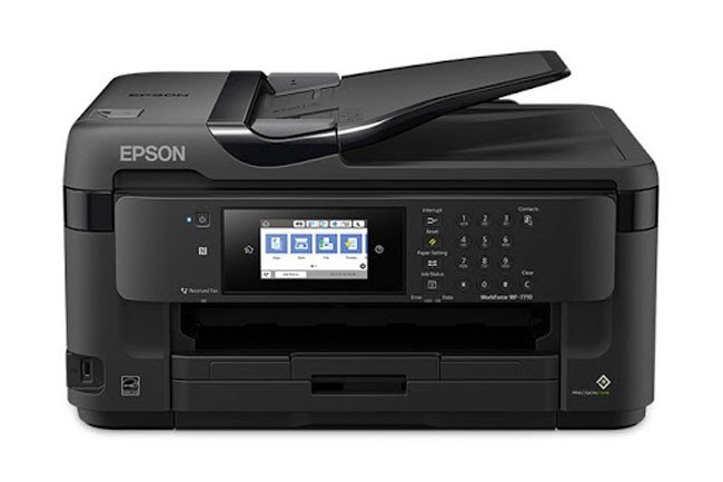 Máy in Epson WF-7710 tích hợp 4 chức năng in, scan, copy, fax