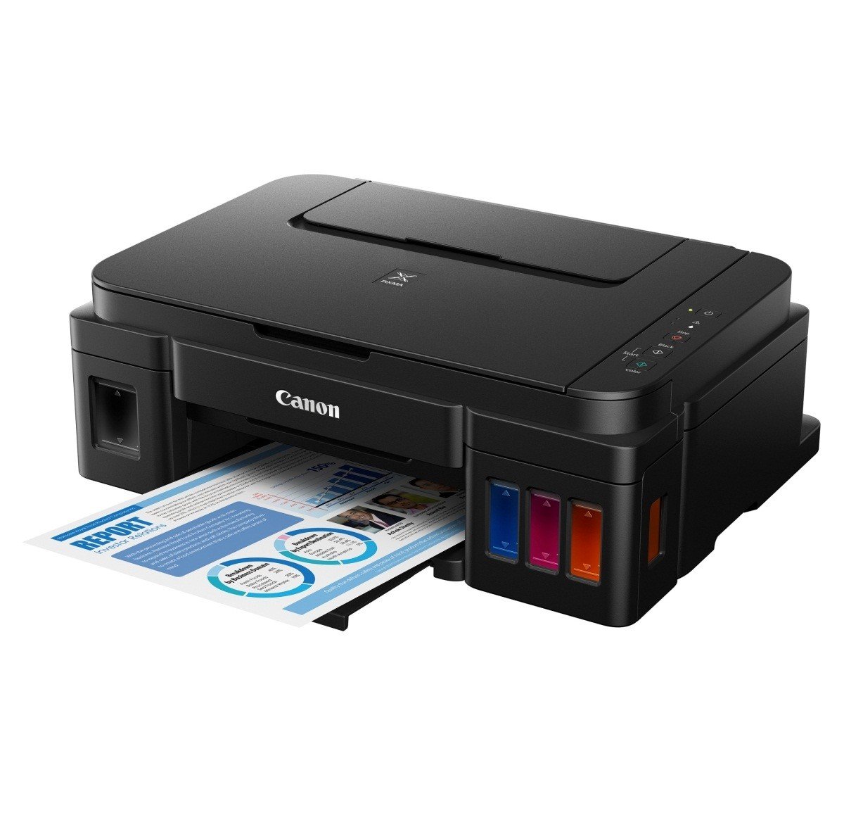 Máy in phun màu Canon PIXMA G2000 với hệ thống mực liên tục dung lượng lớn