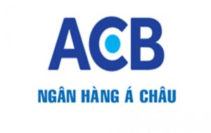 Logo Ngân hàng ACB cho thanh toán công ty