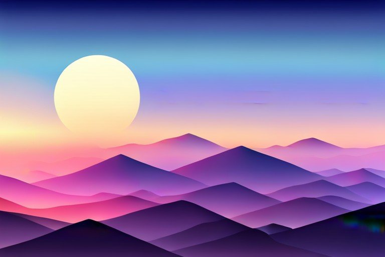 Ảnh test máy in màu kiểm tra dải màu chuyển sắc chi tiết