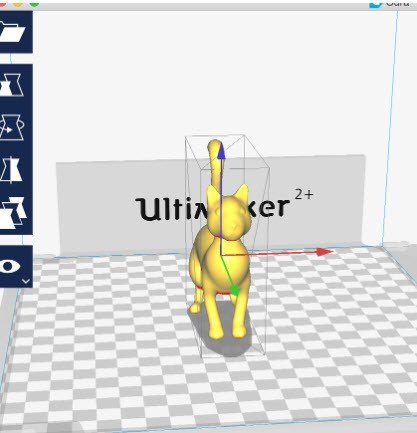 Mô hình đã hợp nhất các phần trên bàn in ảo
