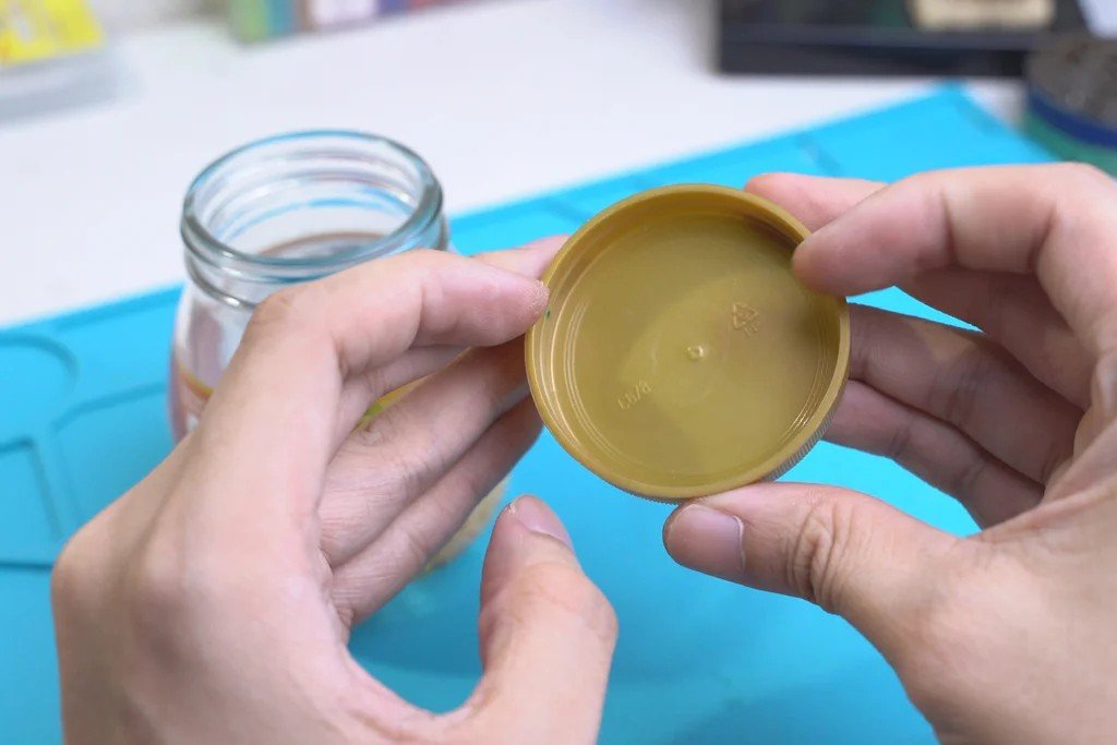 Chuẩn bị bánh xe và tay đòn cho máy làm mạch in