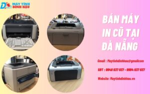 Hình ảnh máy in cũ phổ biến được bán tại Đà Nẵng