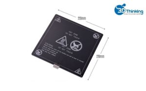 Cấu tạo chi tiết bàn nhiệt máy in 3D với các lớp