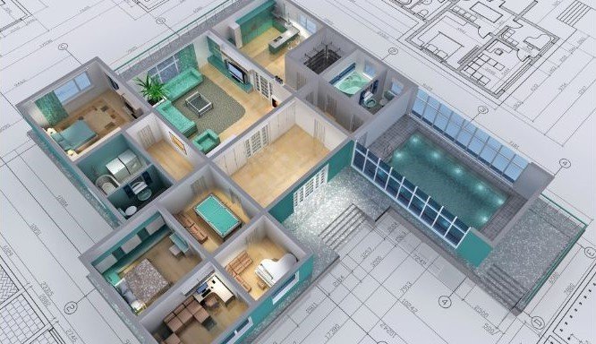 Bản vẽ kỹ thuật 3D chi tiết cho máy in 3D thể hiện các thành phần của một đối tượng