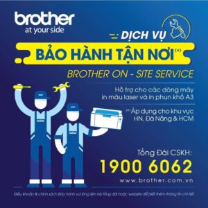Chính sách bảo hành máy in Brother