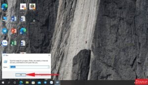 Mở Control Panel để bắt đầu quá trình chia sẻ máy in qua mạng LAN