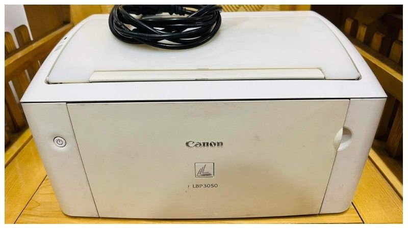 Giao diện hộp thoại in và nút Properties để chỉnh độ đậm nhạt máy in Canon 2900