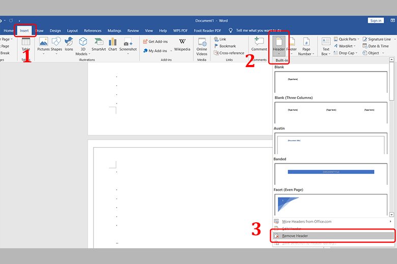 Cách in có số trang trong Word đơn giản