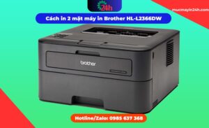 Máy in Brother HL-L2366DW hỗ trợ in 2 mặt tự động