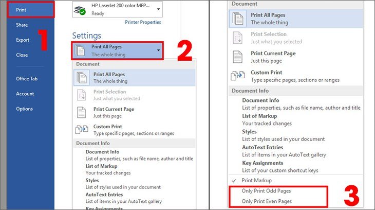 Hướng dẫn cách in 2 mặt trên máy in 1 mặt siêu đơn giản