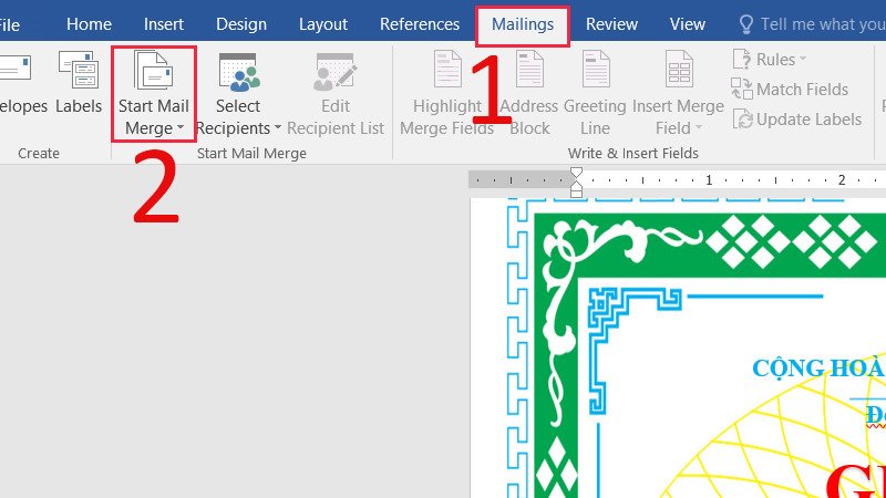 Cách In Giấy Khen Hàng Loạt CorelDRAW