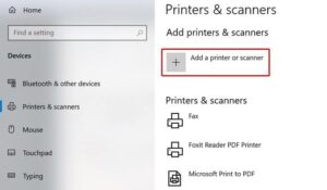 Kết nối máy in với máy tính Windows
