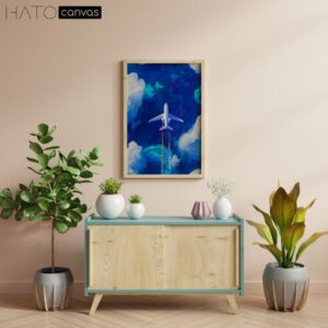 Tranh canvas treo tường trang trí không gian sống hiện đại