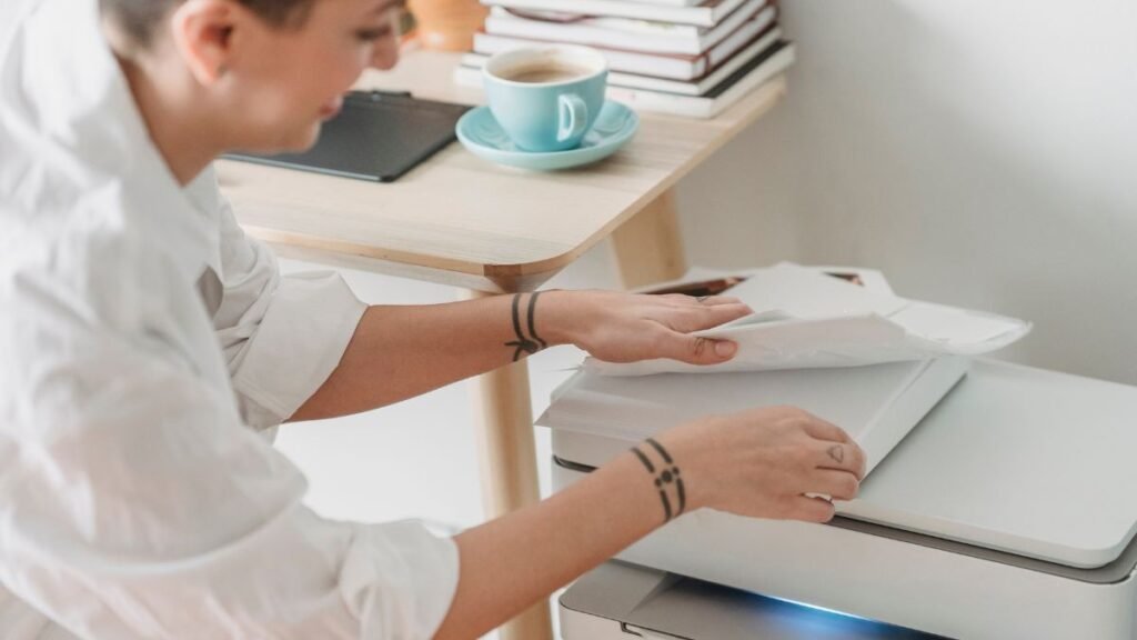 Giao diện tùy chọn khi thực hiện cách in tài liệu từ máy tính